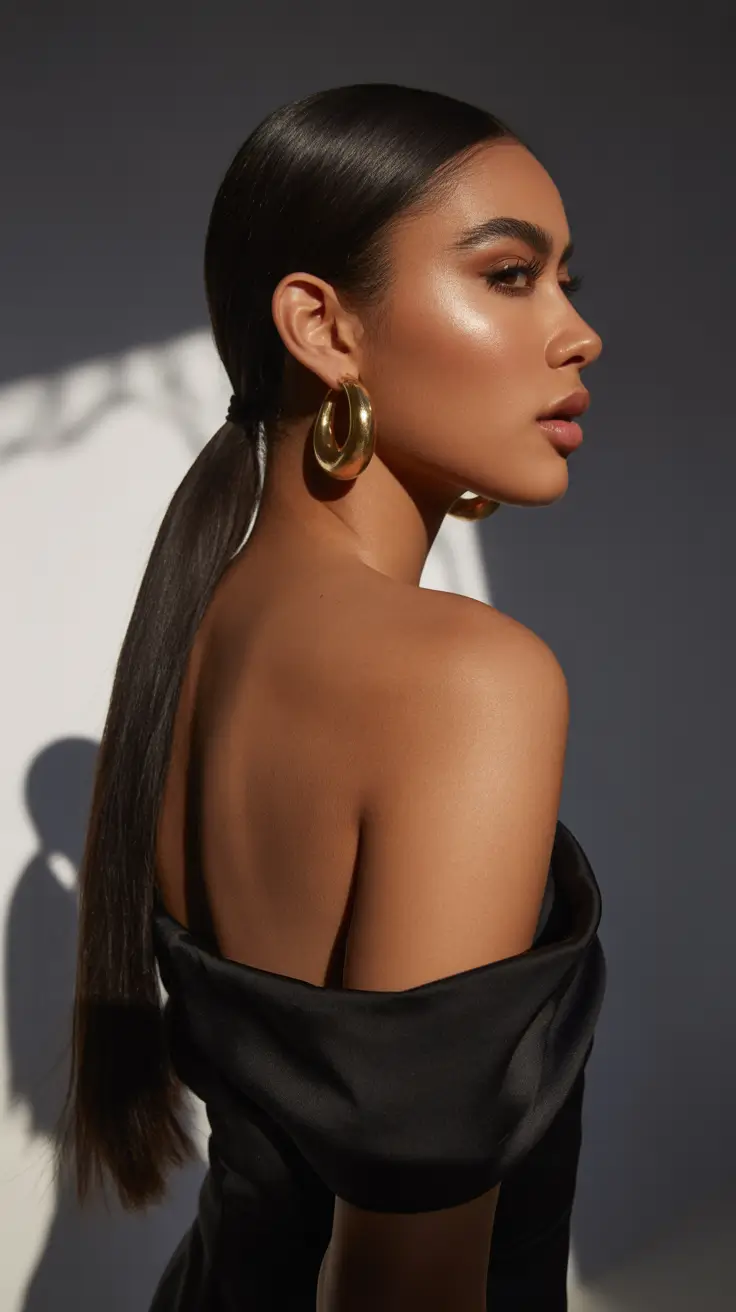 Cute Quick Hairstyles 2026 Sleek Power Ponytail