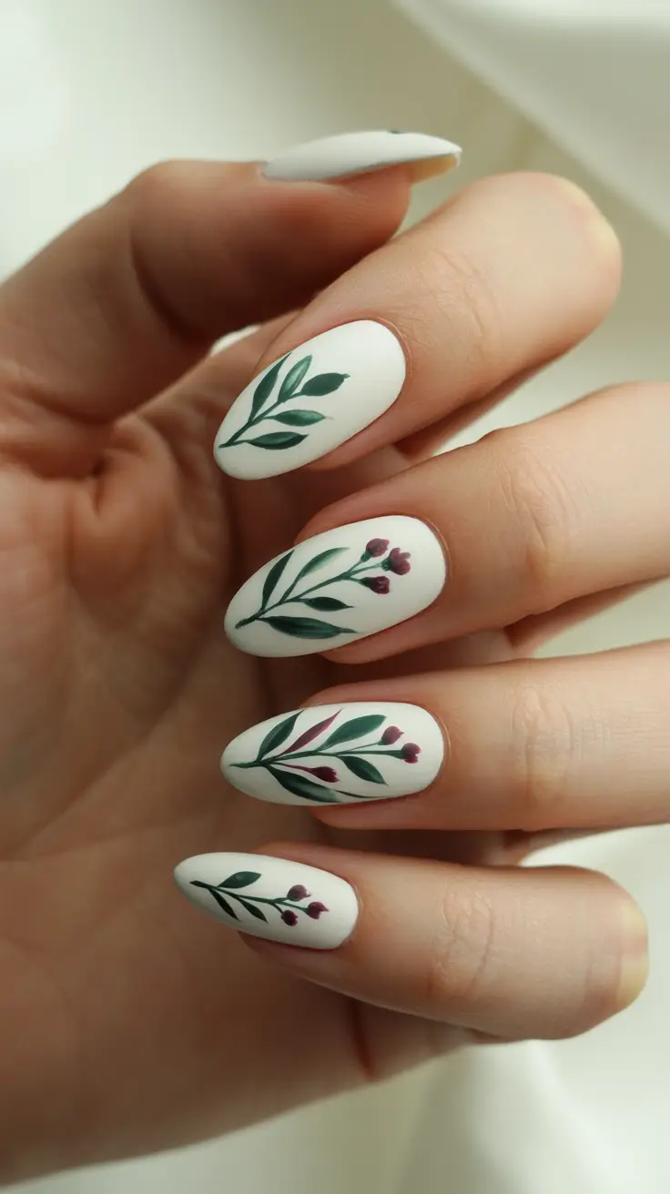 Easy Simple Nails 2026 Floral Minimal Art