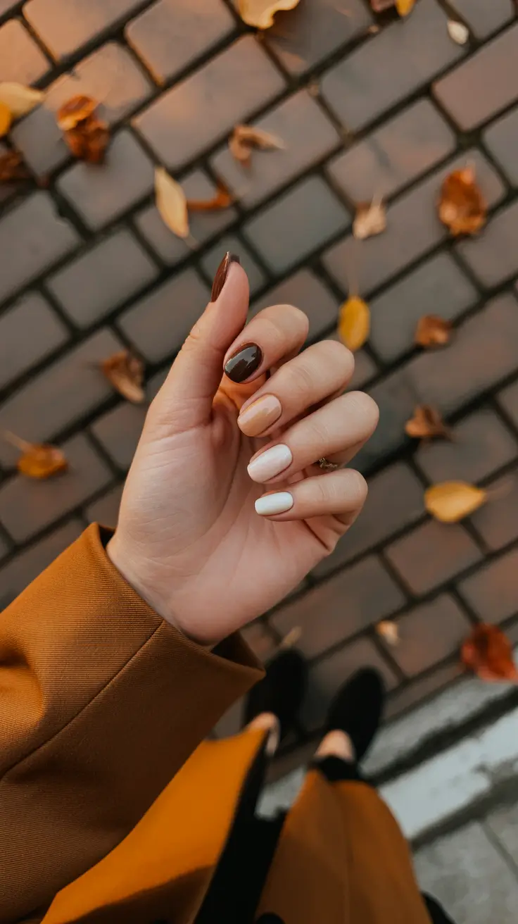 Easy Simple Nails 2026 Neutral Short Nails