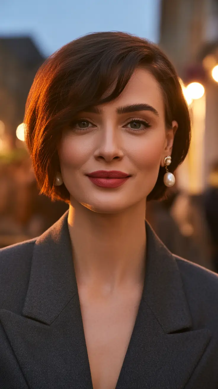 pixie haircut 2026 Evening Luxe Pixie