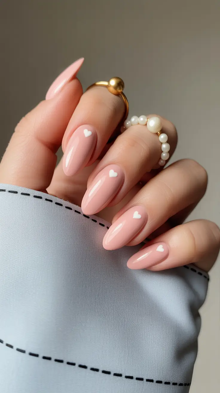 Holiday Nails Inspiration 2026 Elegant Nude Design