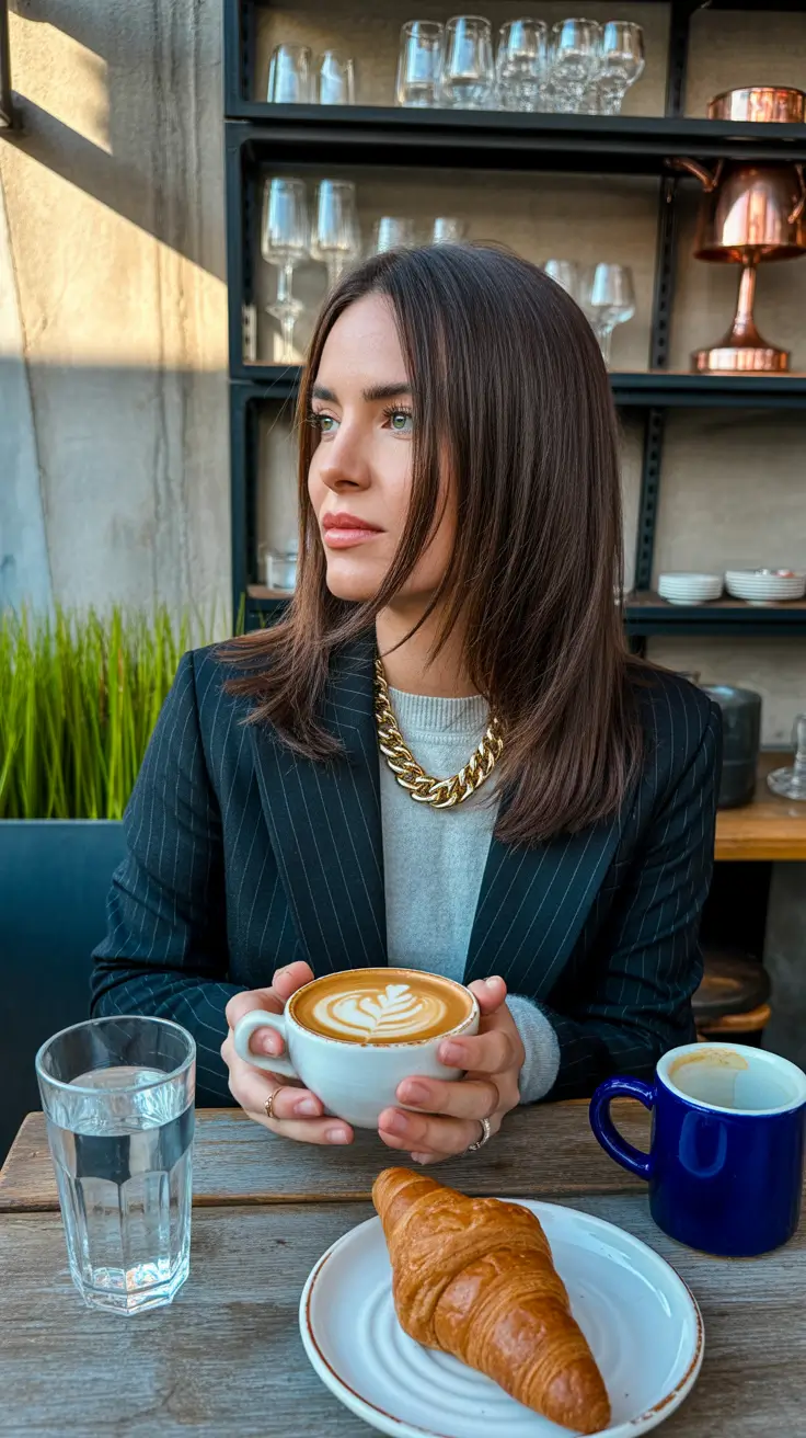 lob haircut 2026 Polished Lob with Subtle Waves