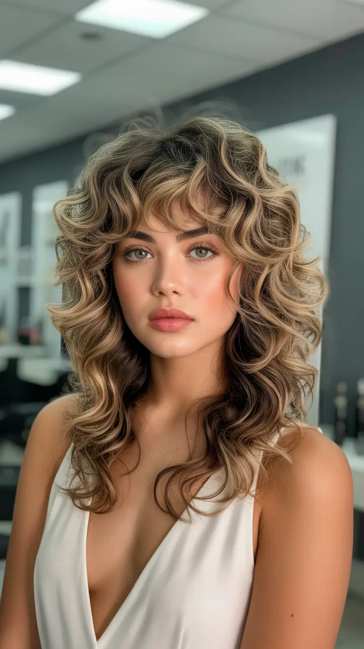 haircuts for medium hair 2026 Layered Butterfly Curls