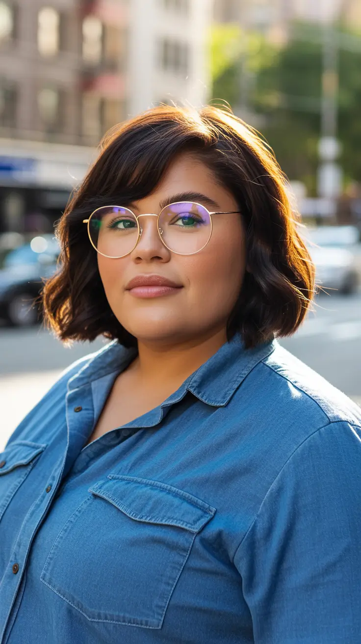 Haircuts for Plus Size Women 2026 Urban Bob with a Smart Edge