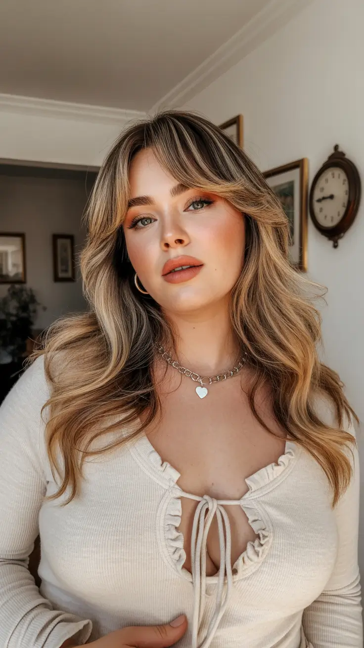 Haircuts for Plus Size Women 2026 Honey Waves with Natural Volume