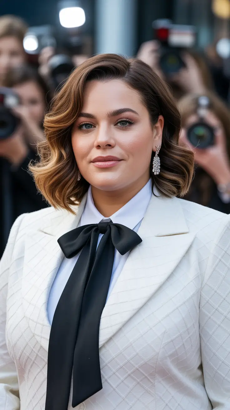 Haircuts for Plus Size Women 2026 Old Hollywood Meets Everyday Power