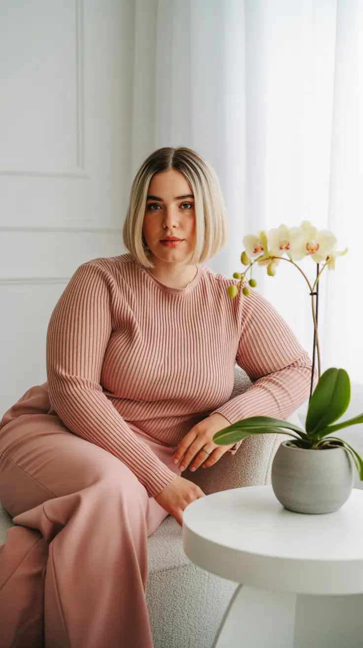 Modern Haircuts for Round Faces 2026 Minimal Chic with a Light Touch