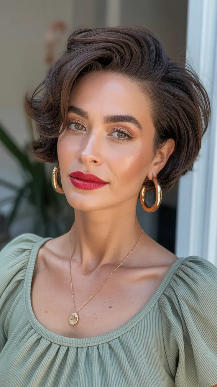 Haircuts for Women Over 40 2026 Modern Short Haircut