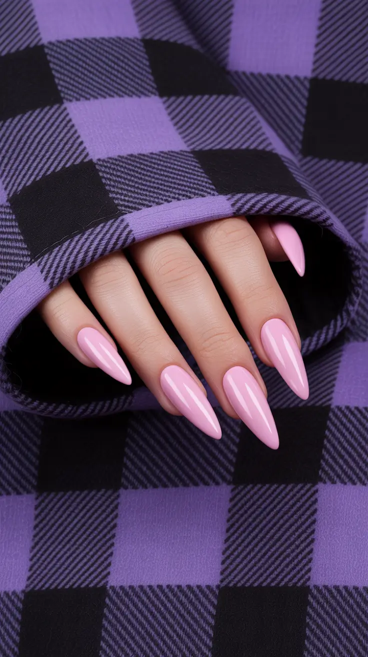 Pink Nails for 2026 Pale Pink Almond Nails