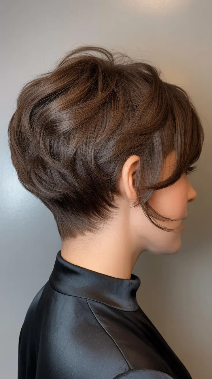 pixie hairstyles 2026 Soft Voluminous Layered Pixie