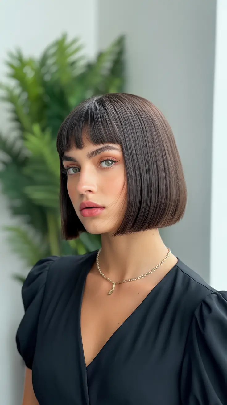 bob with full bangs 2026