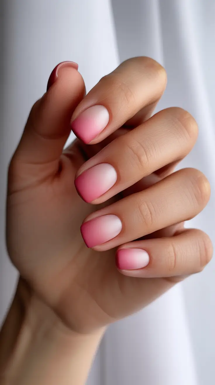 Short Nail Designs 2026 Classic Red Gel