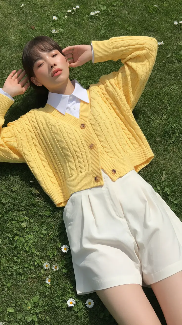 preppy outfits 2026 Sunny Days and Soft Textures