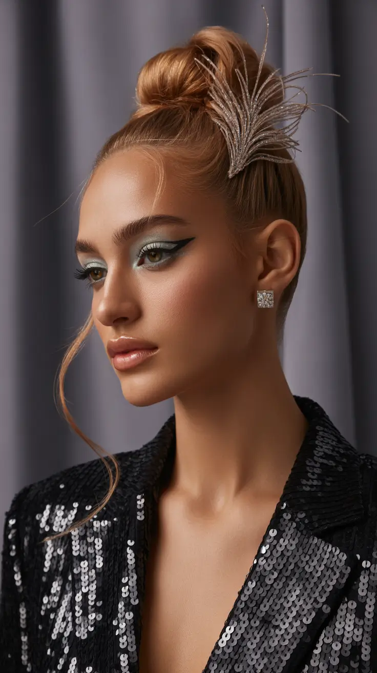 buns-hairstyle-2026-glamorous-high