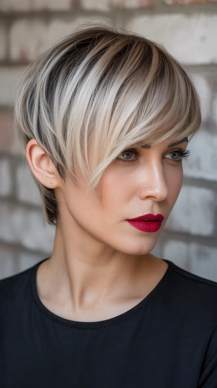 trendy Haircuts 2026 Layered Short Pixie