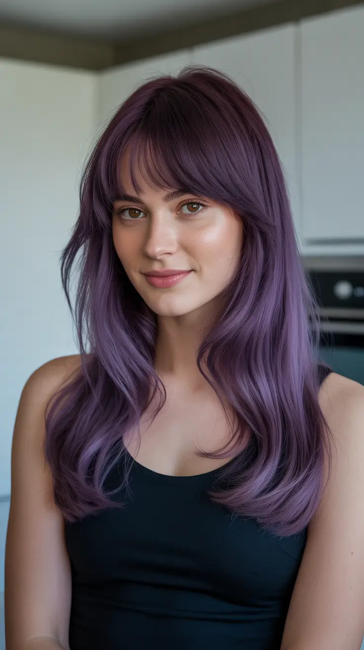 trendy Haircuts 2026 Long Hair With Bangs