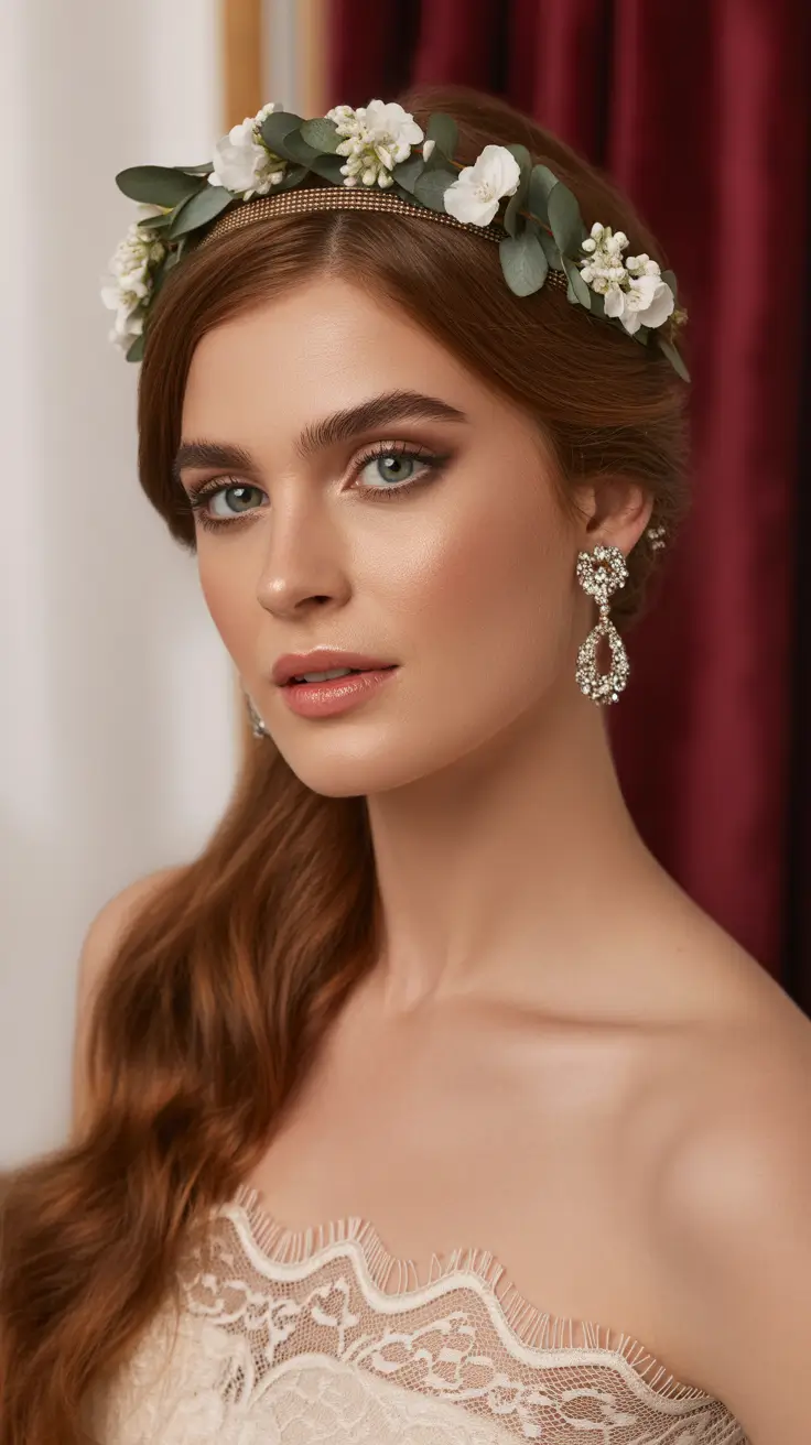 wedding hairstyle 2026 Romantic Side Sweep