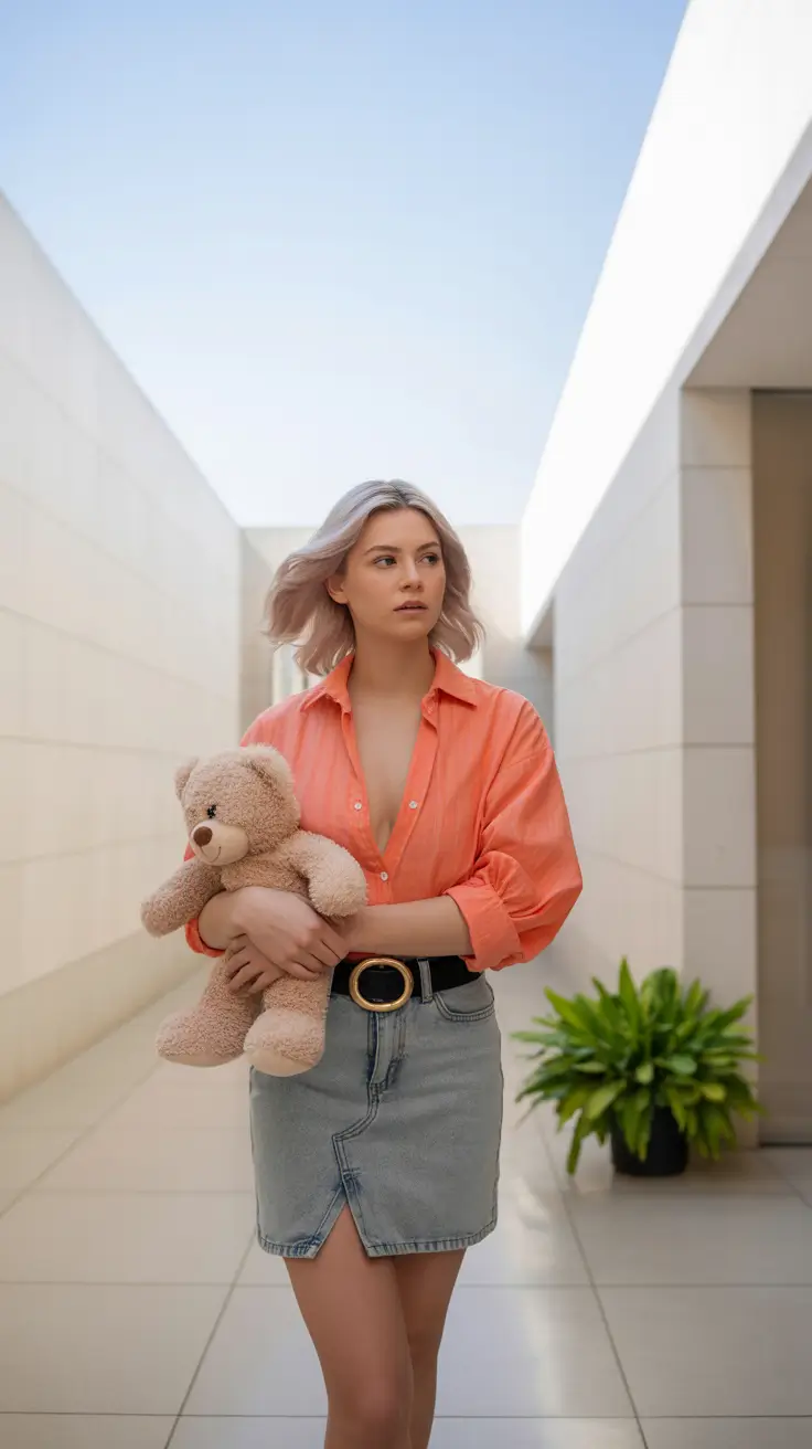 date spring outfits 2026 Soft Denim and Effortless Femininity