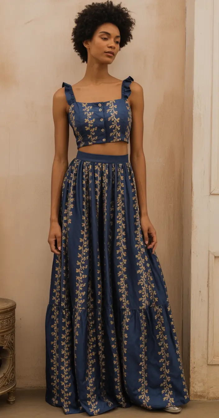 spring outfits with tops 2026 Floral set