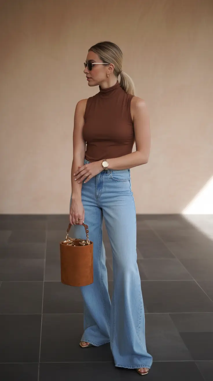 casual spring outfits 2026 Minimal Chic Denim