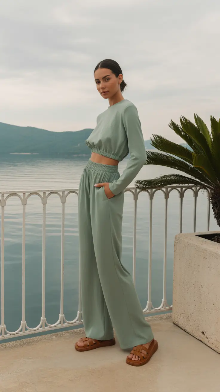 casual spring outfits 2026 Minimal Matching Sets