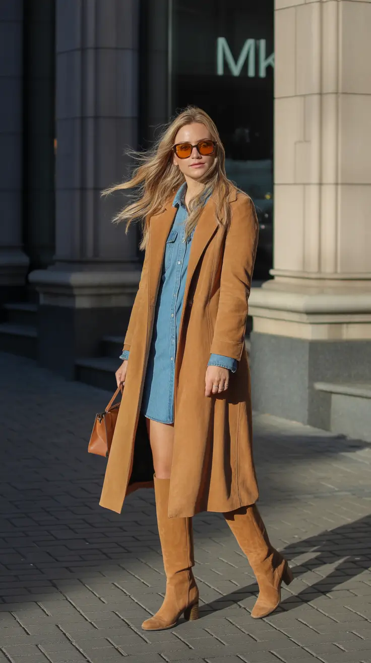 spring outfit for Thursday 2026 City Coat Layering With London Energy