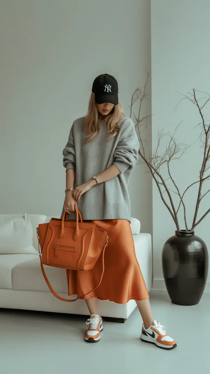 early spring outfits 2026 Soft Neutrals With a Sporty Edge