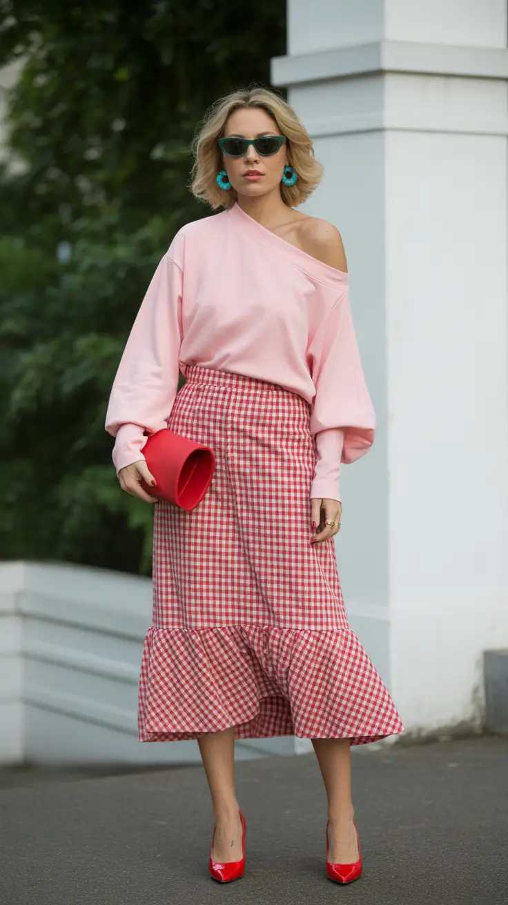 early spring outfits 2026 Playful Prints With a Confident Twist