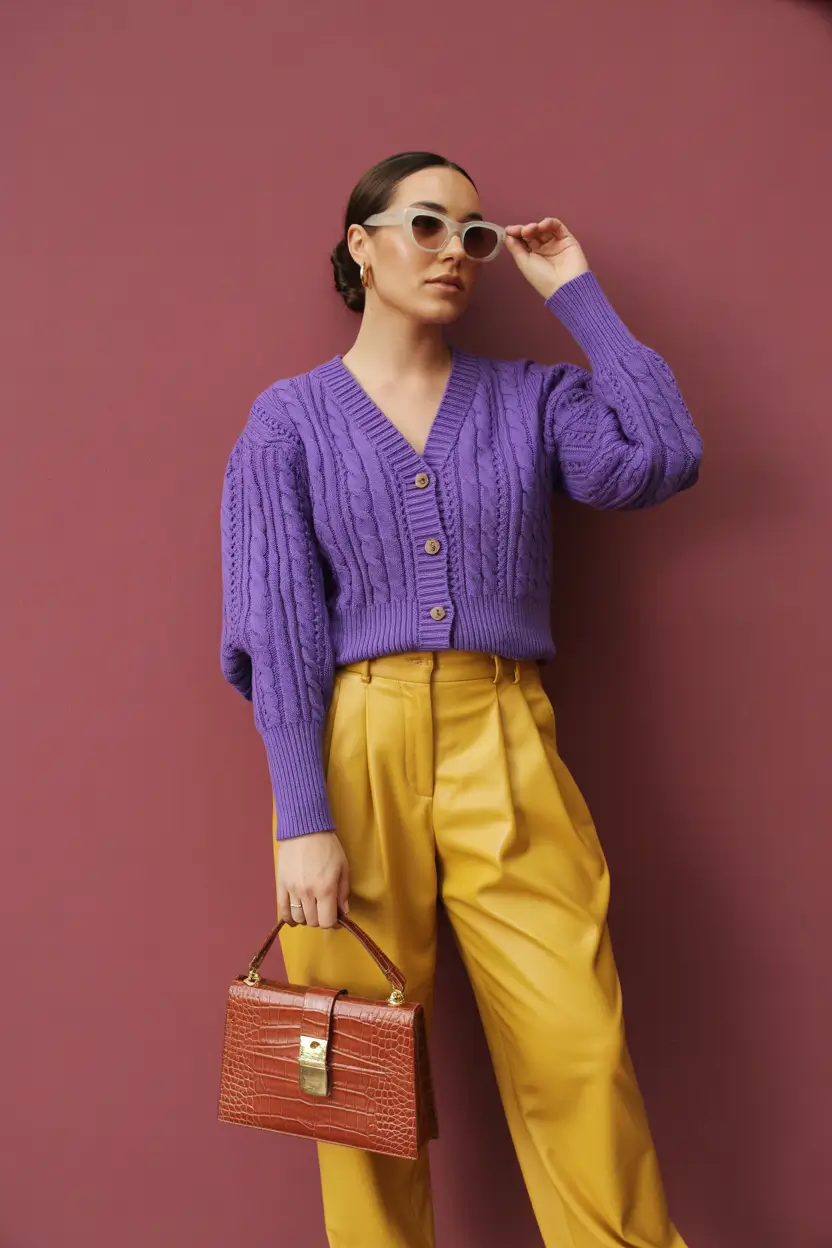 early spring outfits 2026 Bold Color for Early Spring Confidence