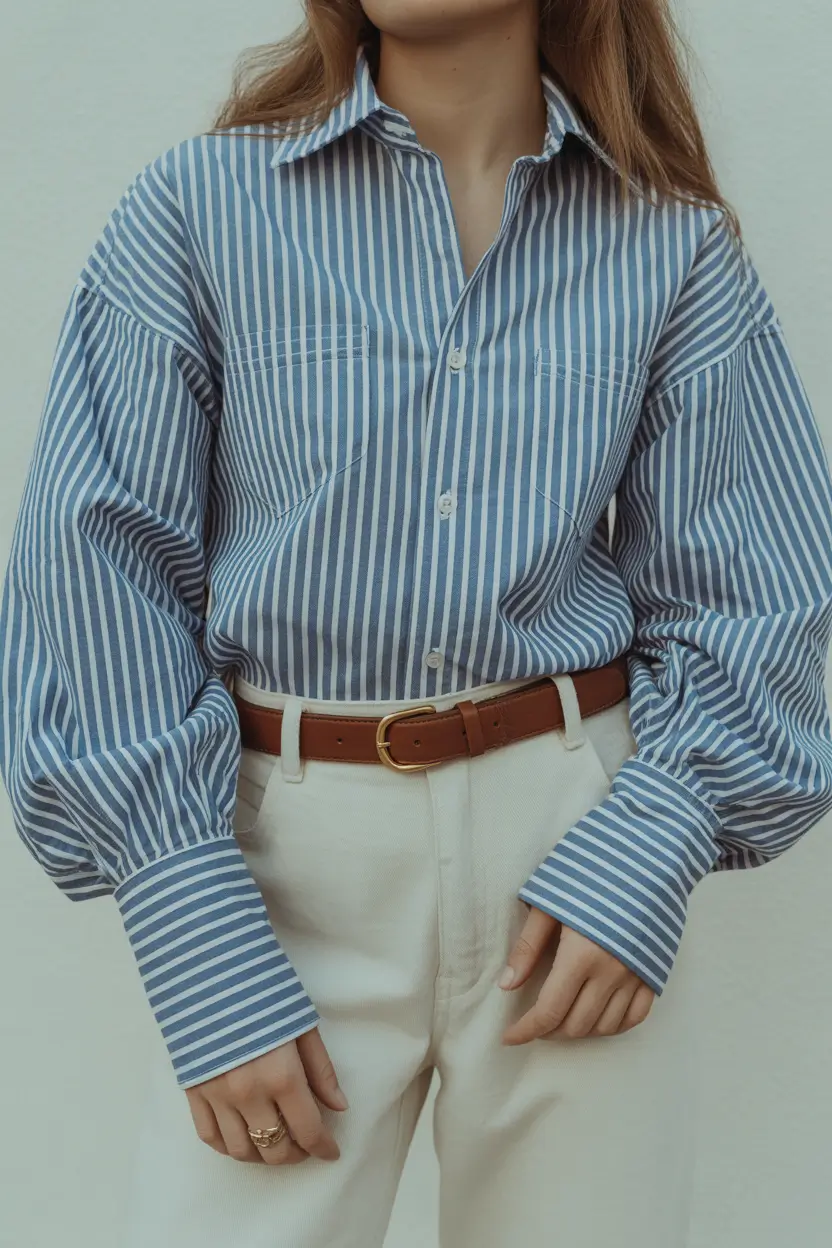 early spring outfits 2026 Classic Stripes for Everyday Balance