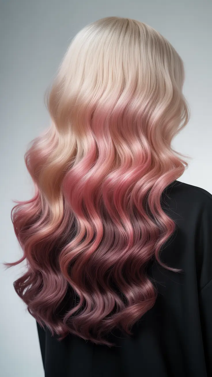 spring maroon hair color 2026 Cool Maroon