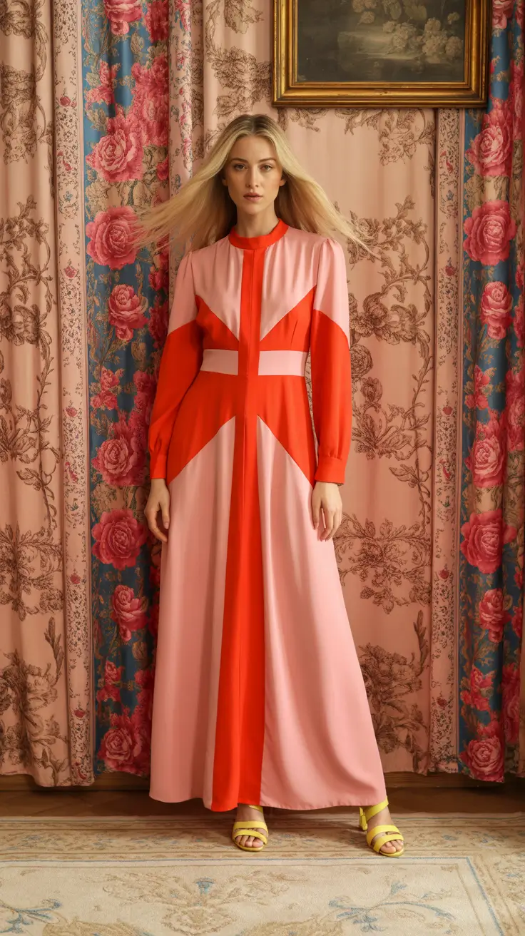 Every Day Spring Outfits 2026 Colorblock Maxi Drama With a Soft Spring Mood