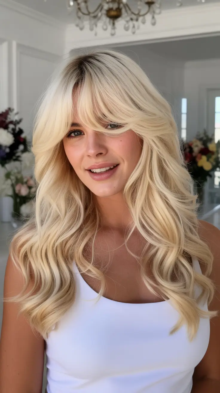 Haircut Ideas 2026 Long Hair with Bangs