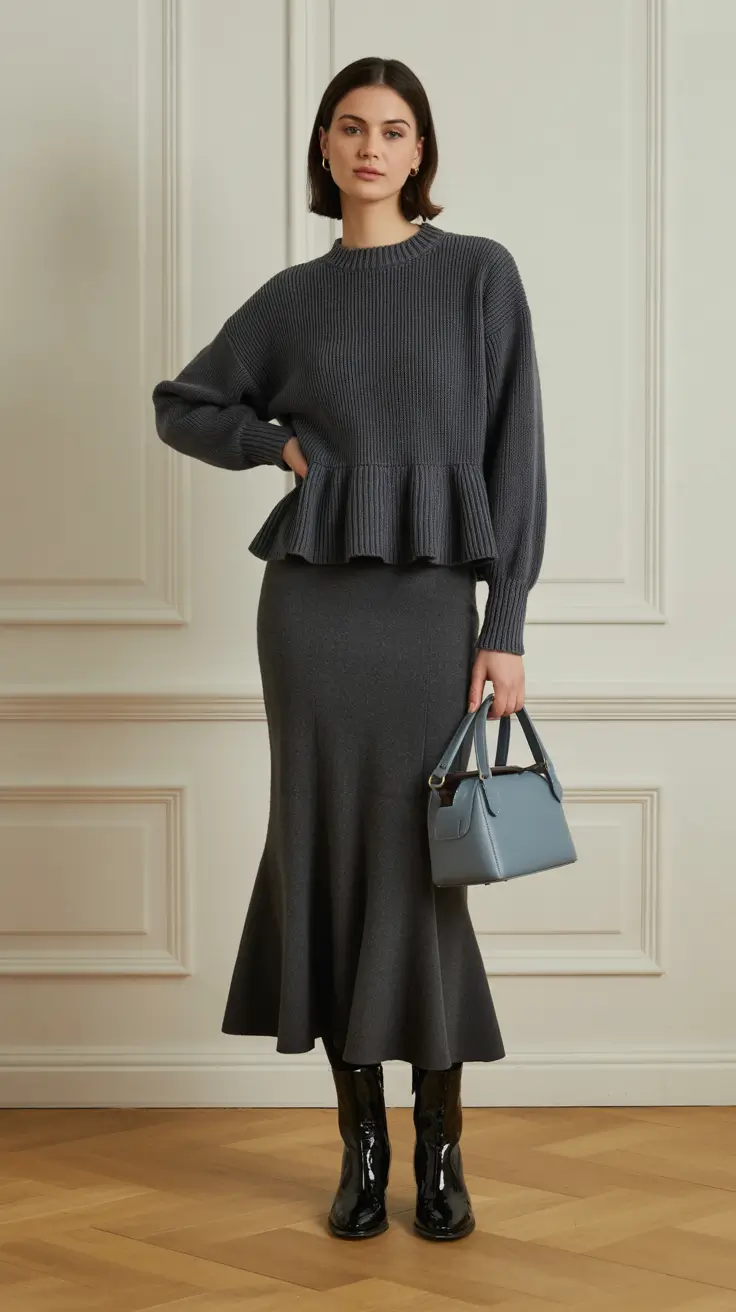 old money spring outfits 2026 Minimal Knit Set With Modern Ease