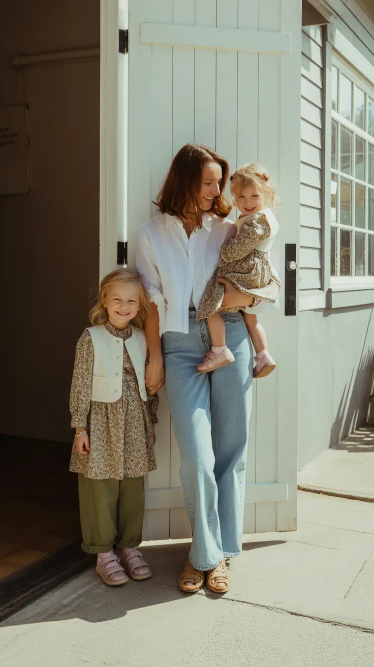 spring family pictures outfits 2026 Denim Foundations With Relaxed Country Charm