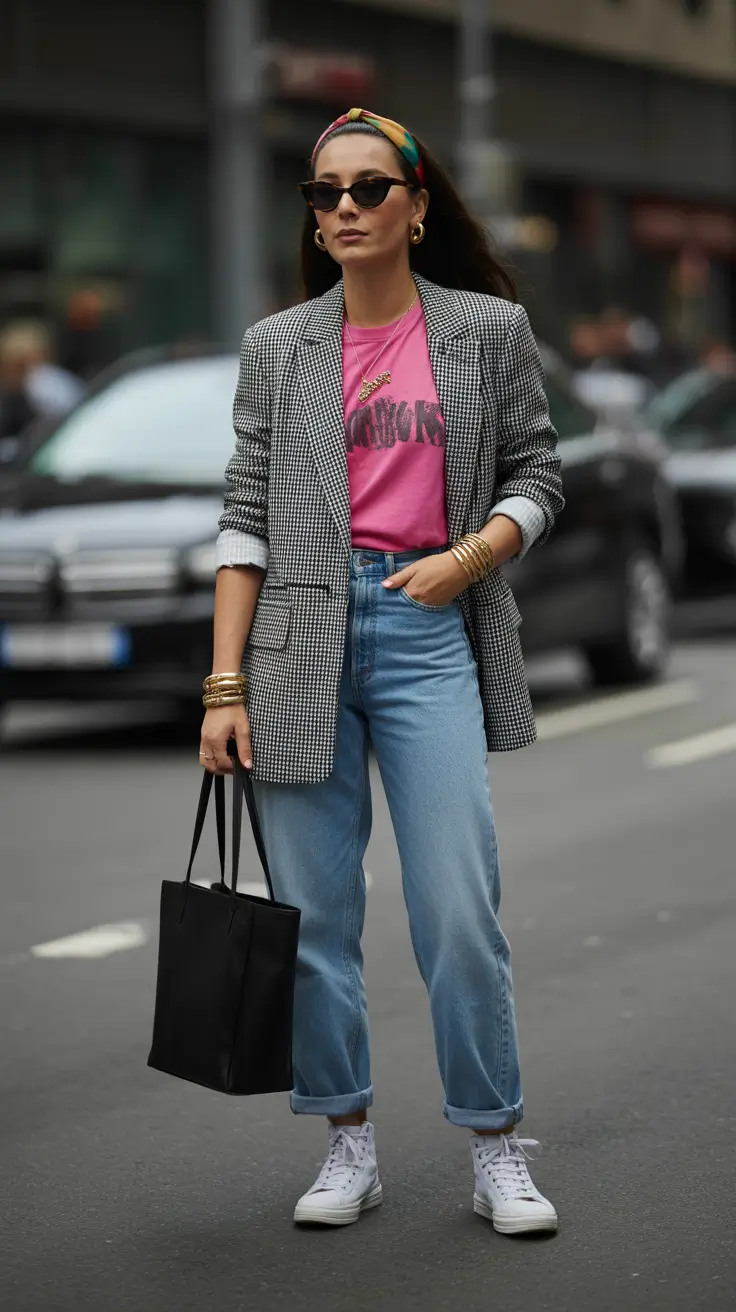 paris spring outfit 2026 Graphic Tees and Paris Street Confidence