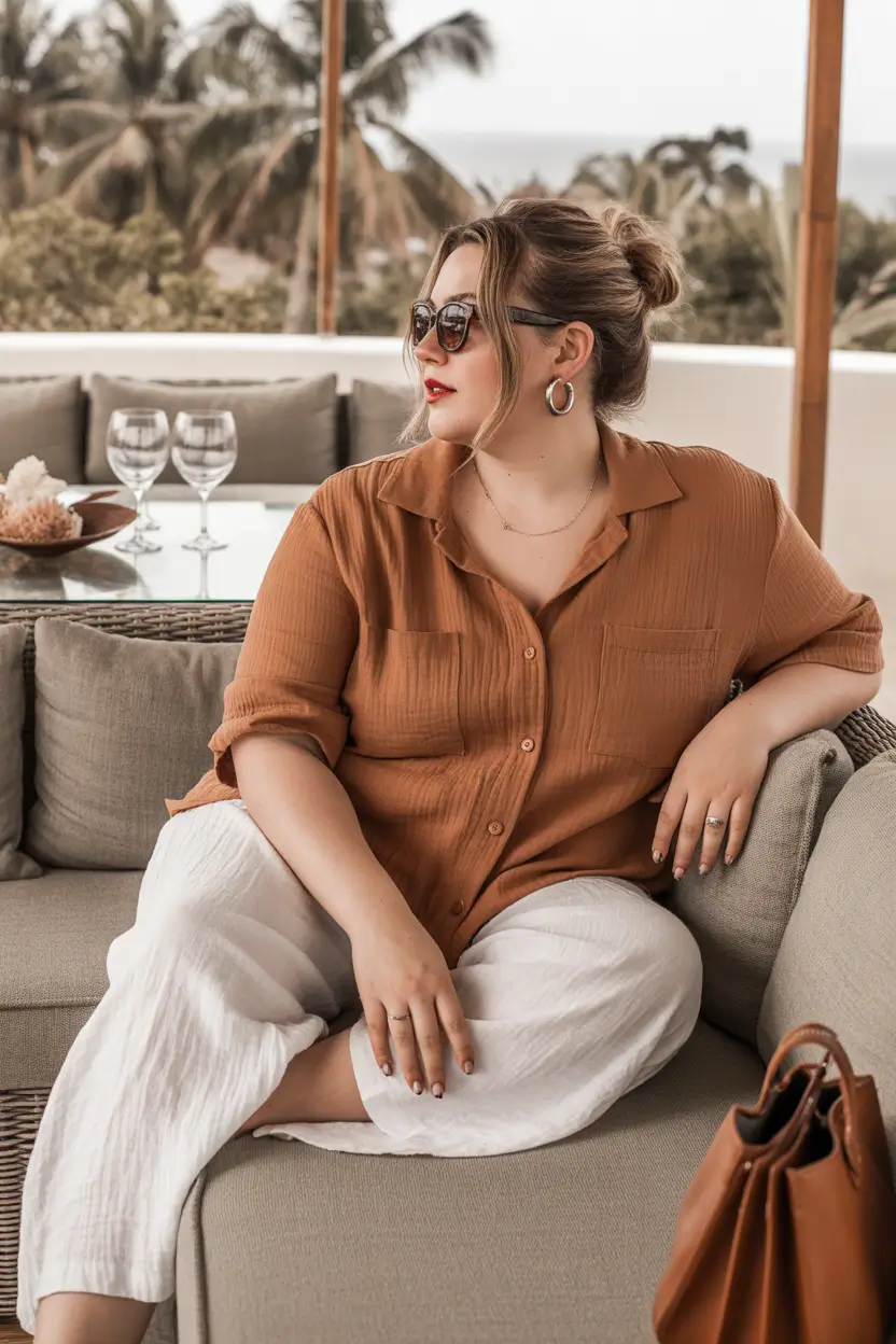 plus size spring outfits 2026 Soft Resort Neutrals That Feel Expensive