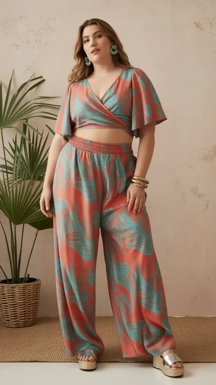 plus size spring outfits 2026 Colorful Statement Sets That Feel Playful