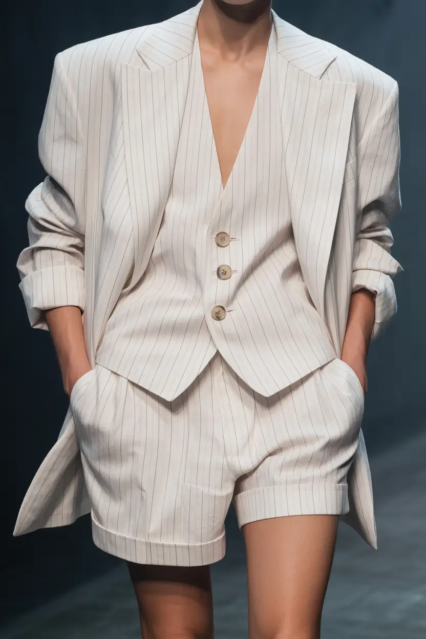 Spring blazer outfits 2026 Ivory Suiting