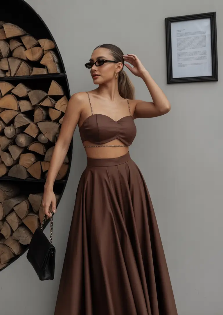 spring break outfit 2026 Chocolate Tones That Feel Elevated