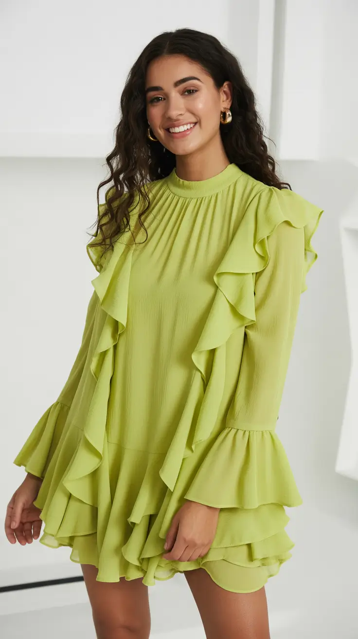 Spring Capsule Wardrobe 2026 Soft Spring Green With A Flirty Shape