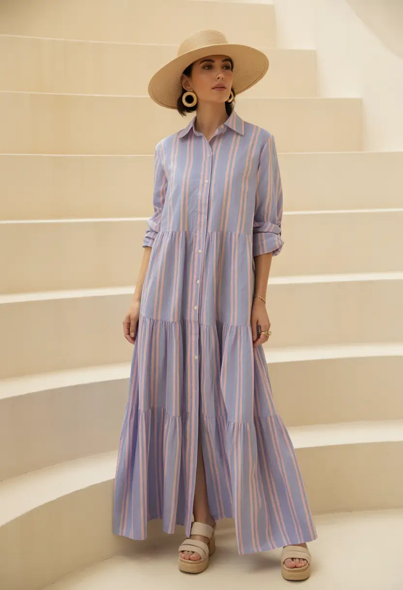 spring fashion outfits 2026 Soft Stripes for Easy Spring Days