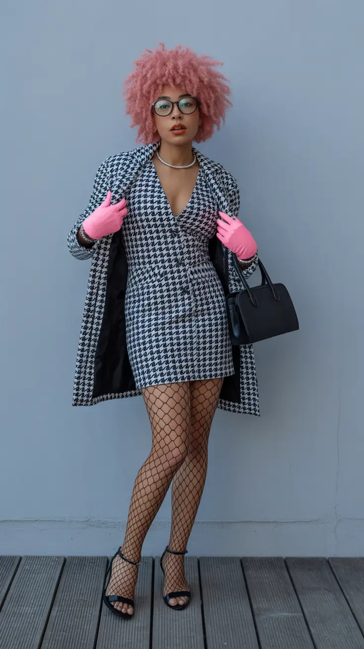 spring outfits black women 2026 Modern Tweed With a Playful Twist