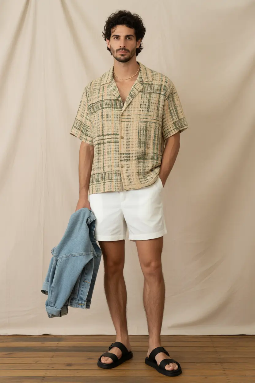 spring outfits men 2026 Soft Mediterranean Ease