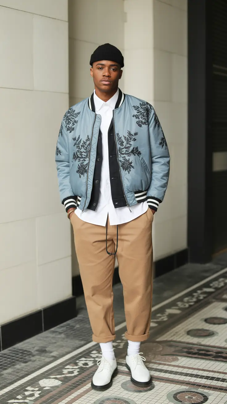 spring outfits men 2026 Modern Vintage Streetwear