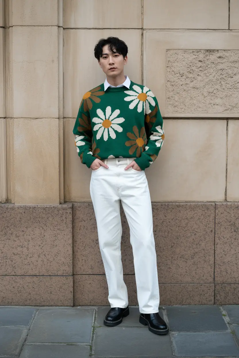 spring outfits men 2026 Playful Minimalism