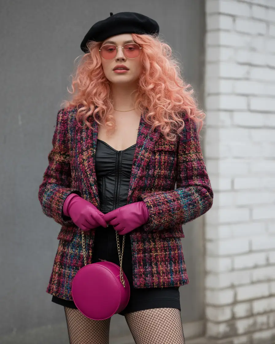 Spring Outfits for Women Over 30 2026 Soft Punk Tweed