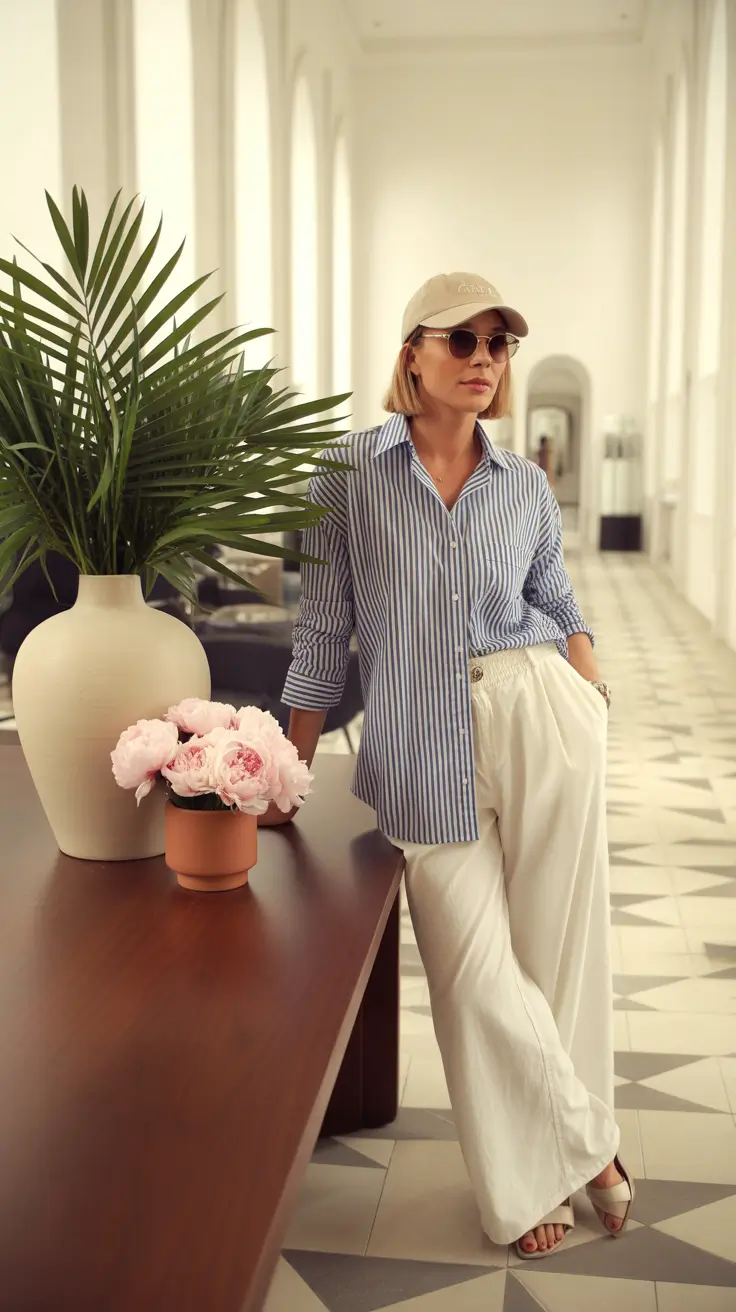 Spring Outfits for Women Over 40 2026 Classic Casual With Travel Energy