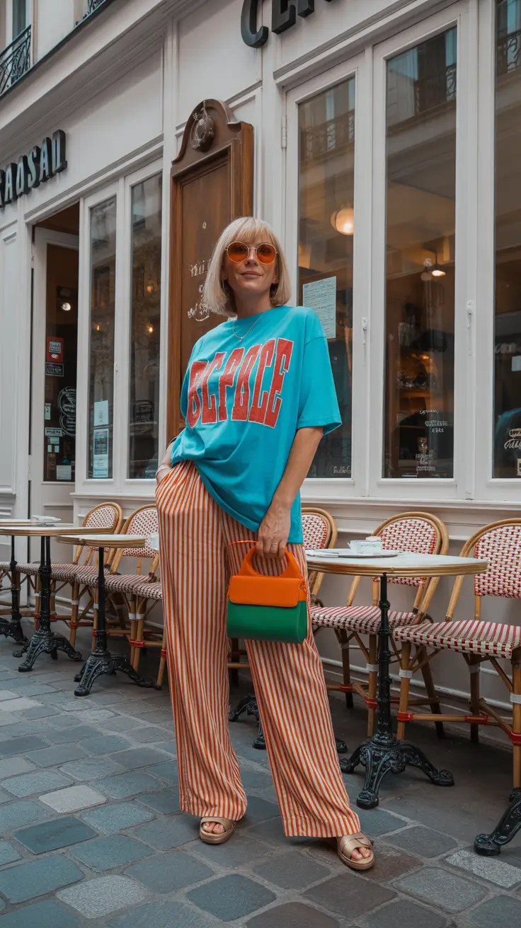 Spring Outfits for Women Over 40 2026 Playful Color For Confident Days