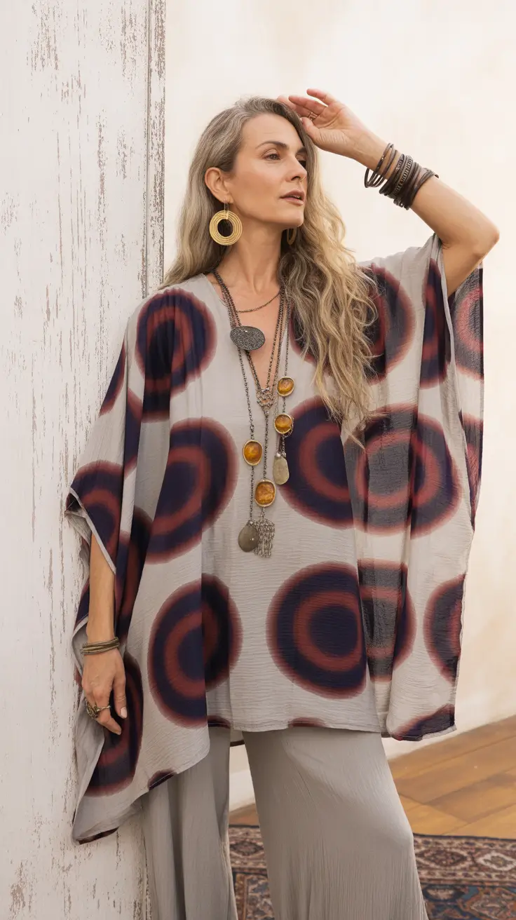 Spring Outfits for Women Over 50 Art Inspired Layers